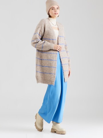 Freequent Knit cardigan 'LOUISA' in Beige