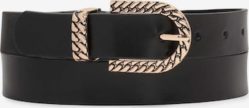 Ceinture Kazar en noir : devant