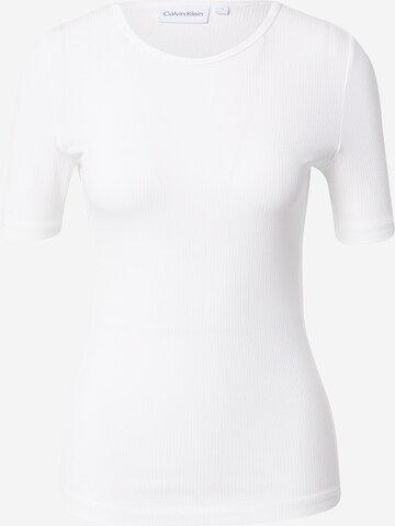 Calvin Klein Shirt in White: front