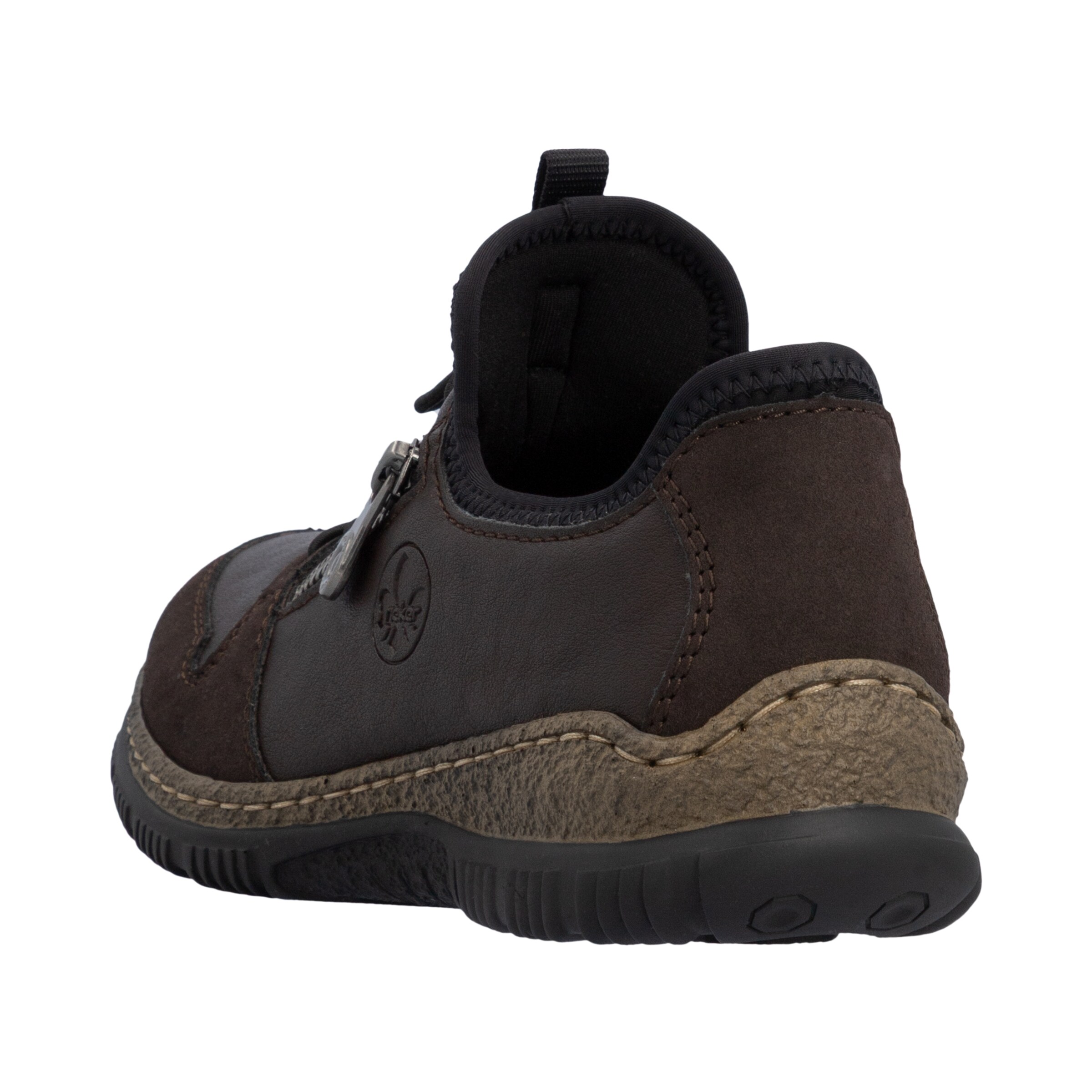Chaussure de sport à lacets Rieker en marron
