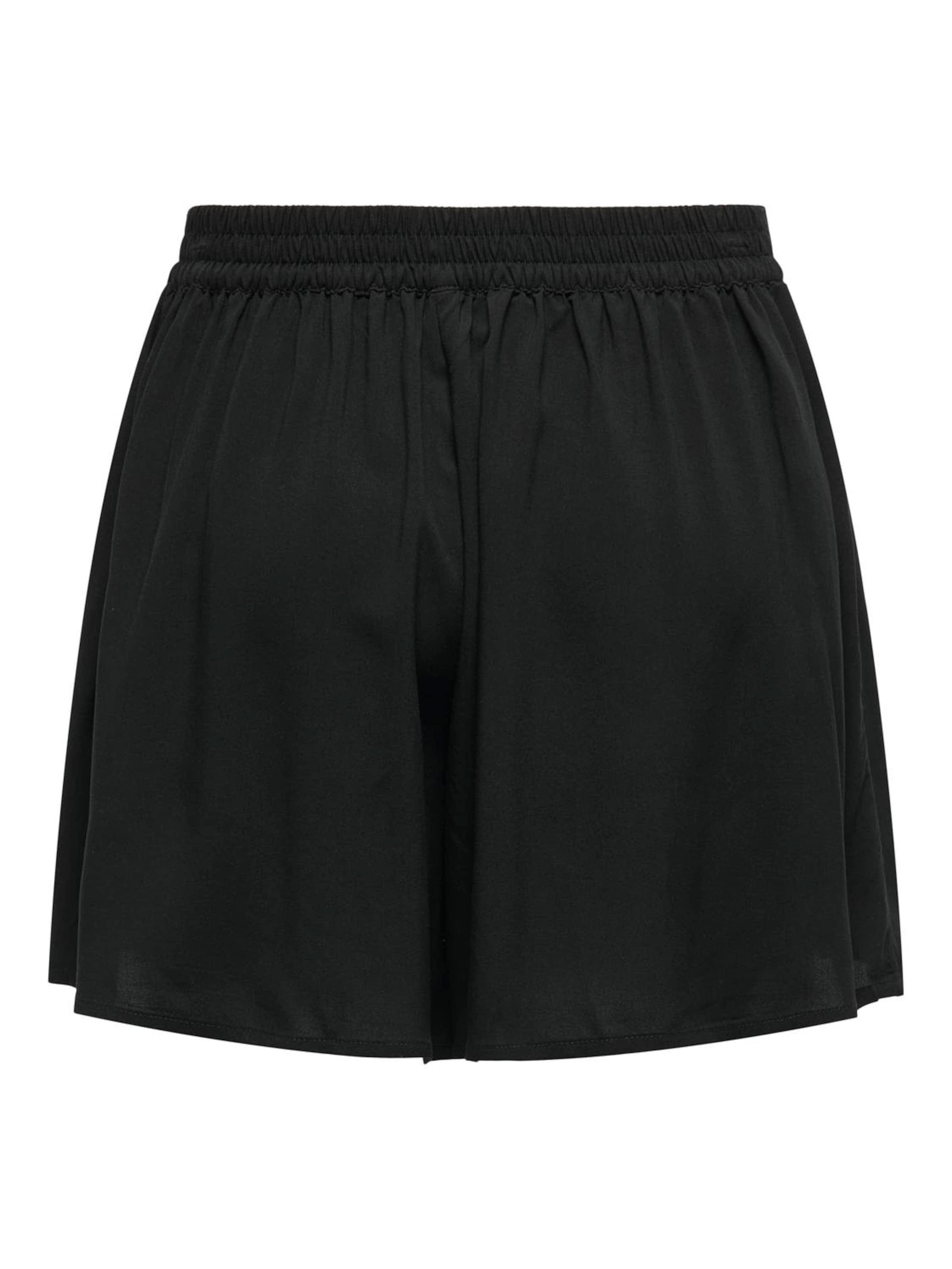 ONLY Loosefit Kalhoty s puky 'NOVA JASMIN' – černá
