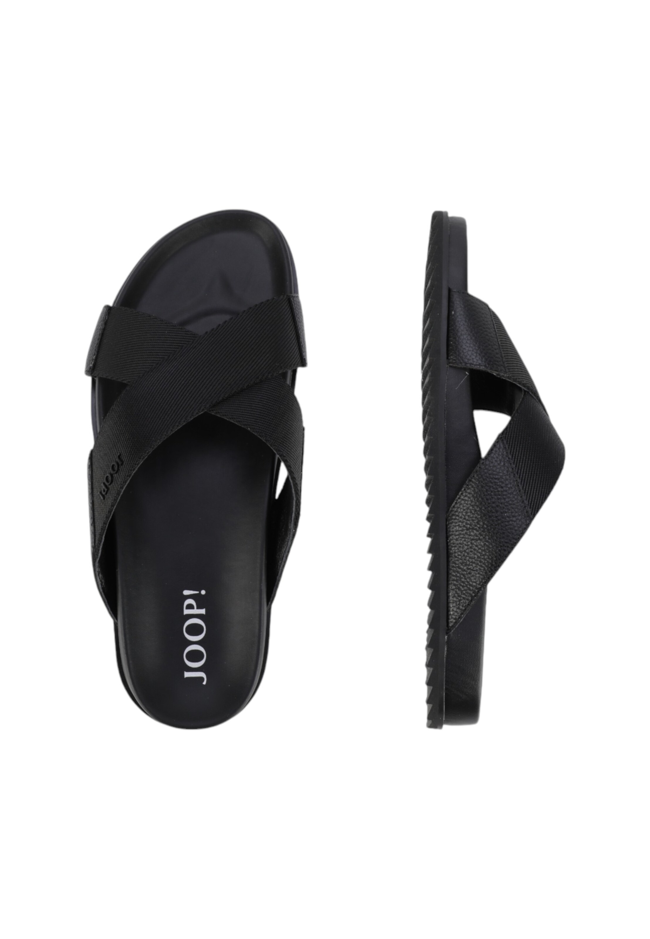 JOOP! Mules 'Nastro Achill' in Black