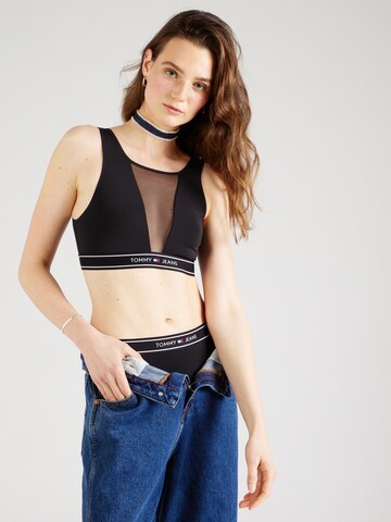 Tommy Jeans Bustier BH i sort