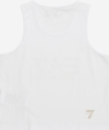 EA7 Emporio Armani - Top 'CANOTTA' em branco