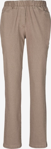 Goldner Jeans 'Louisa' in Beige: predná strana