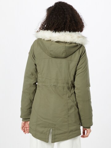 HOLLISTER Winter Parka in Green