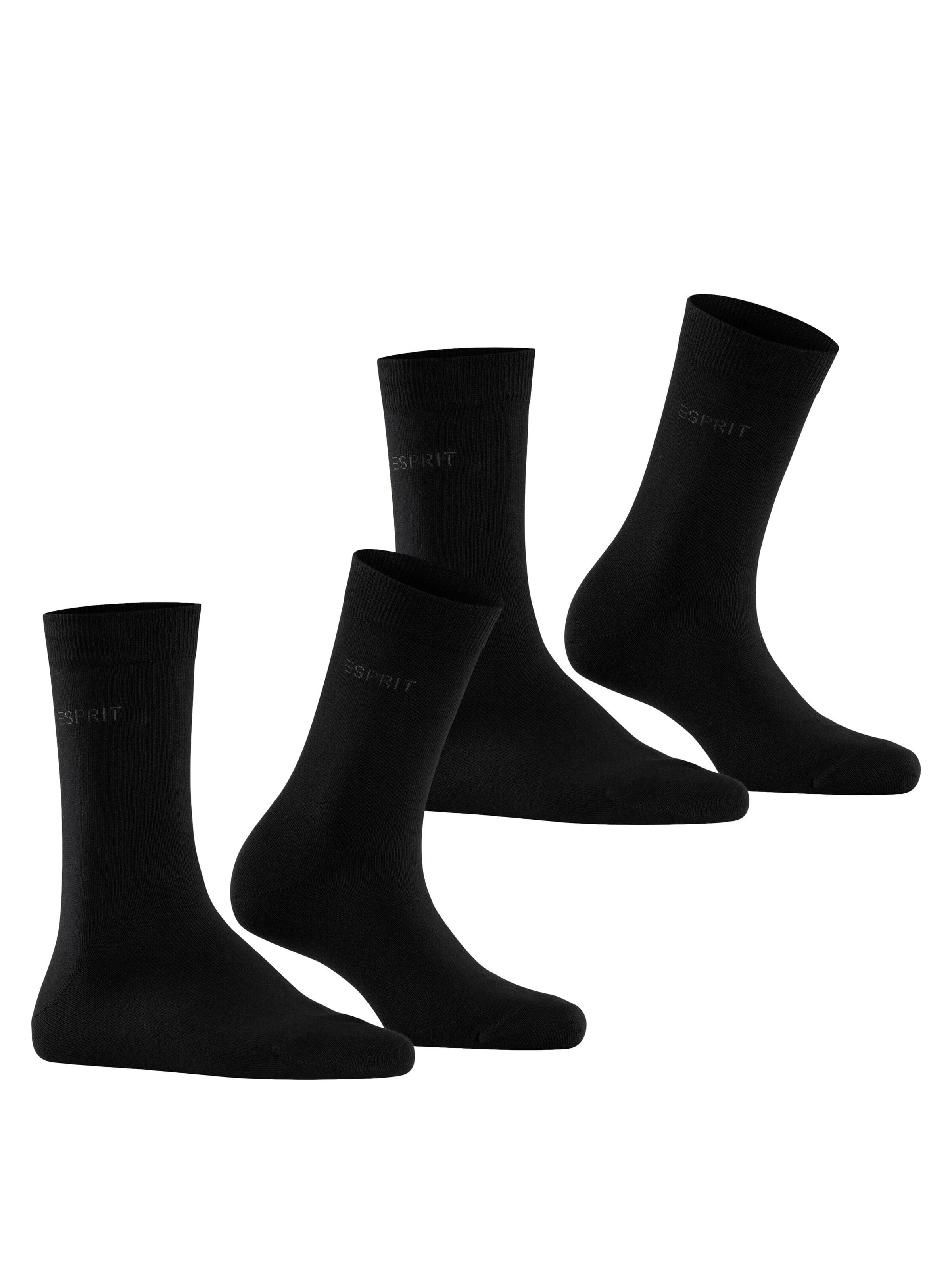 ESPRIT Socks 'Uni 2-Pack' in Black