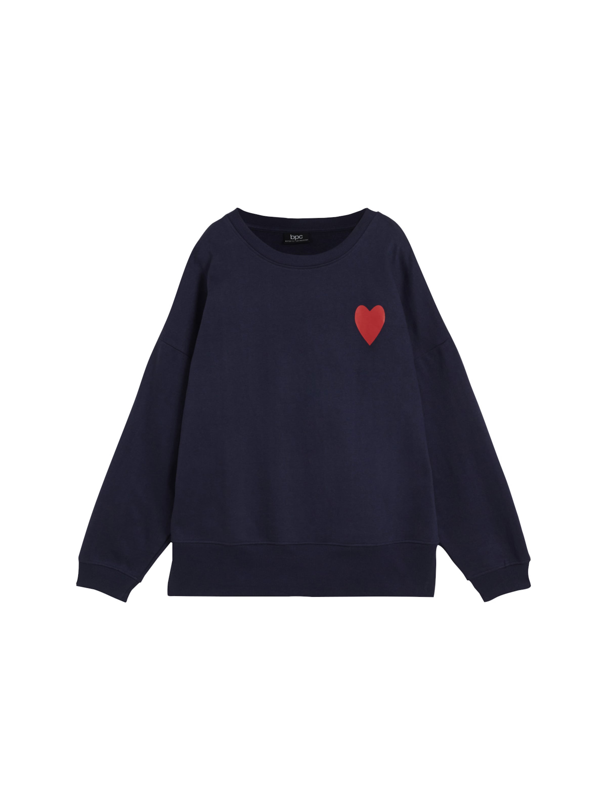 bonprix Sweatshirt in Blauw: voorkant