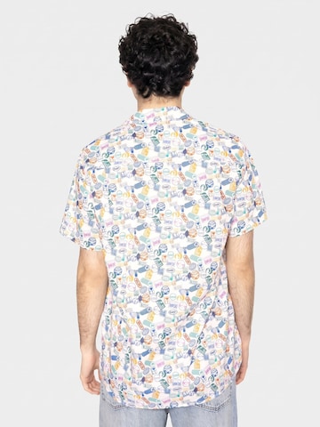 Brava Fabrics Comfort Fit Skjorte 'E.T. Since 1982 Aloha' i blandingsfarvet