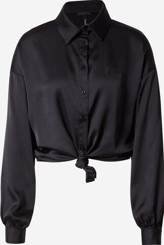 Camicia da donna di GUESS in nero: frontale