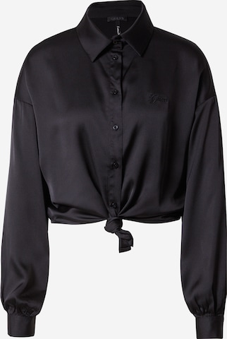 GUESS - Blusa en negro: frente