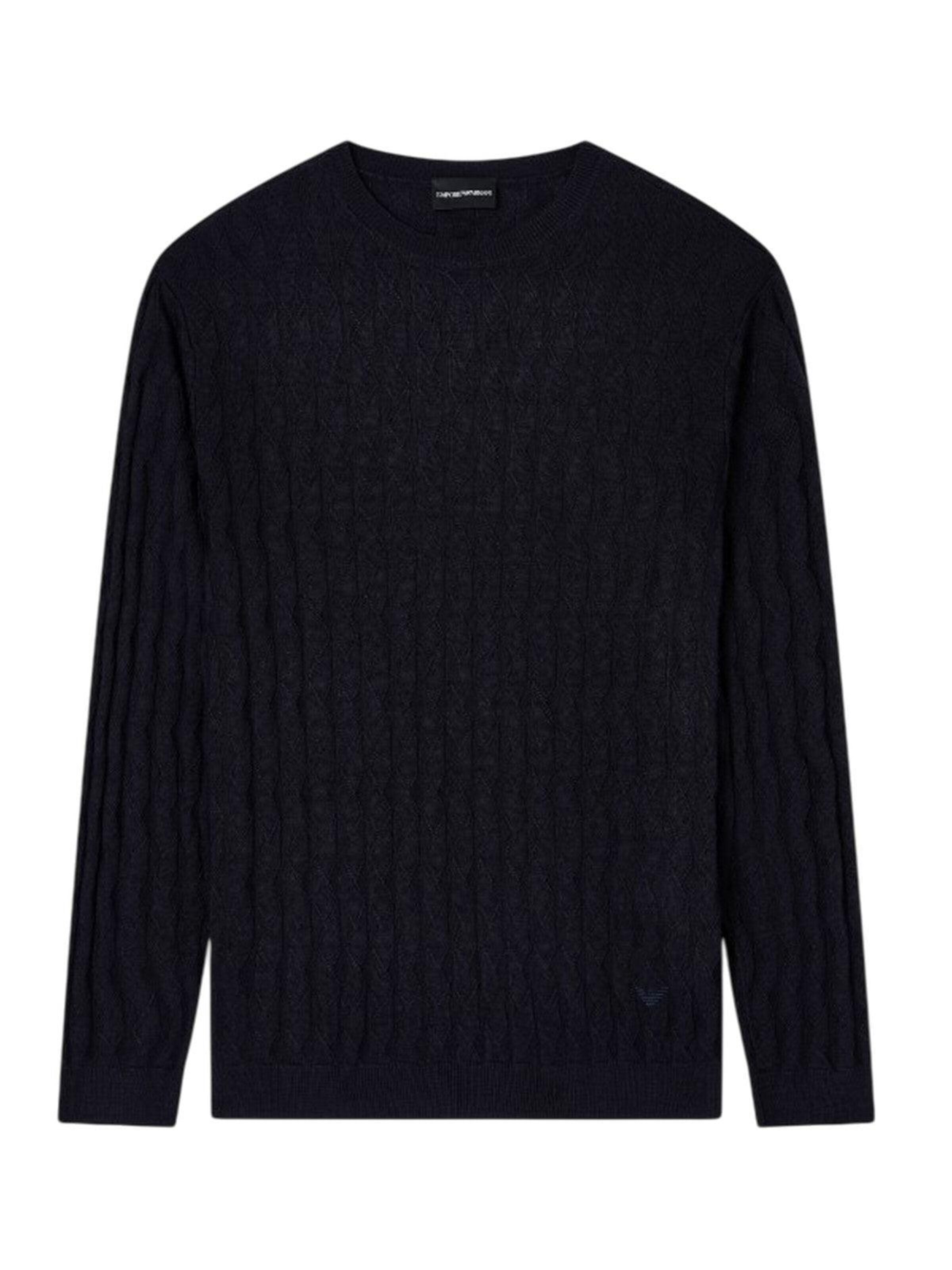 Pullover di Emporio Armani in blu: frontale