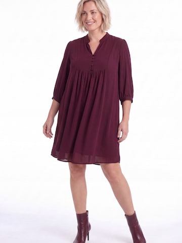 JMP - Jean Marc Philippe - Vestido 'RITY817-BORDEAUX' en rojo
