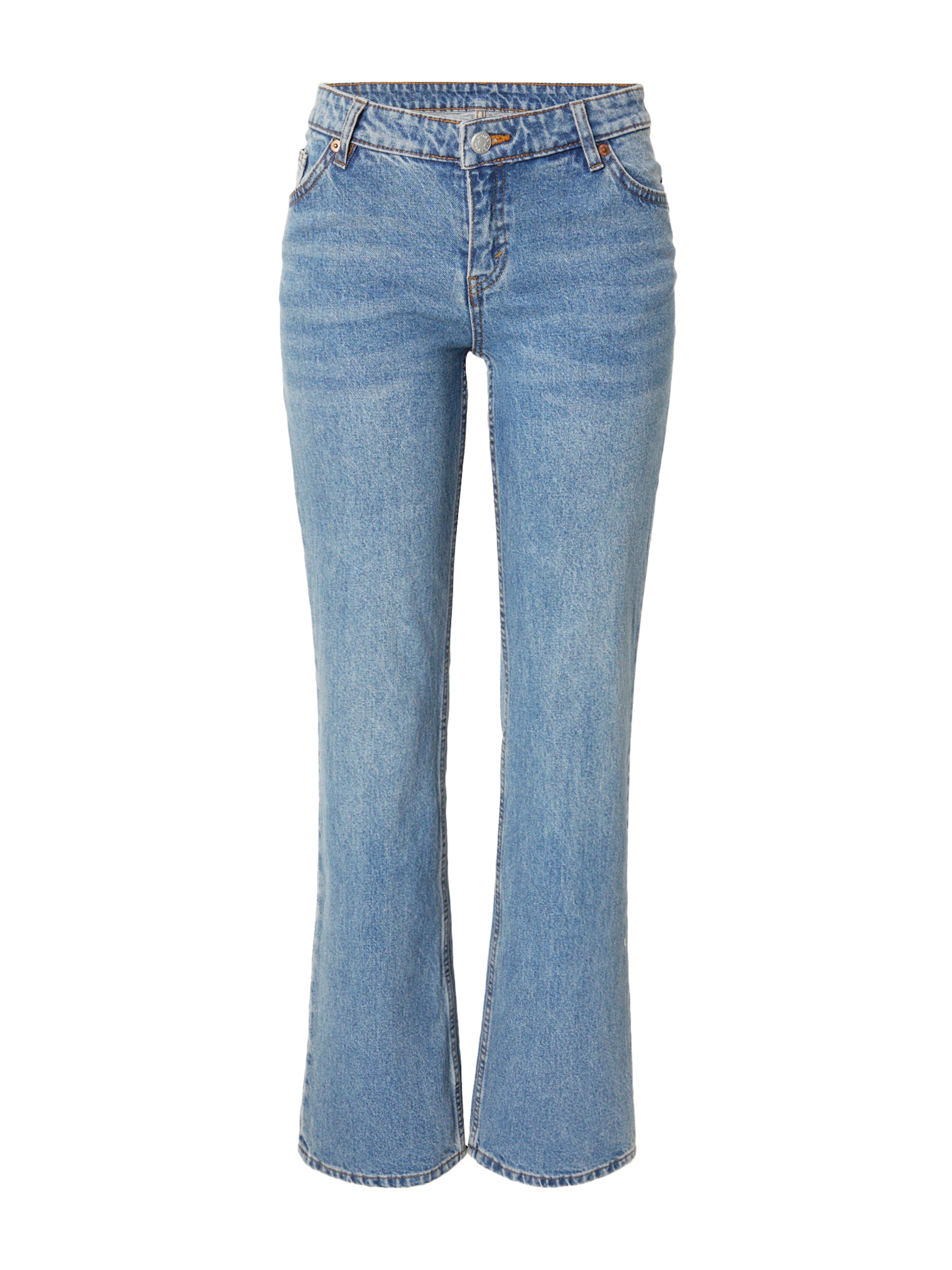 Monki Обычный Джинсы в Синий: спереди