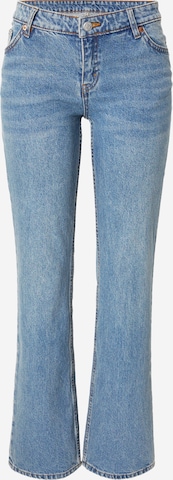 Monki Regular Jeans i blå: forside
