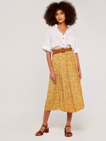 Jupe ' ' Apricot en jaune : devant