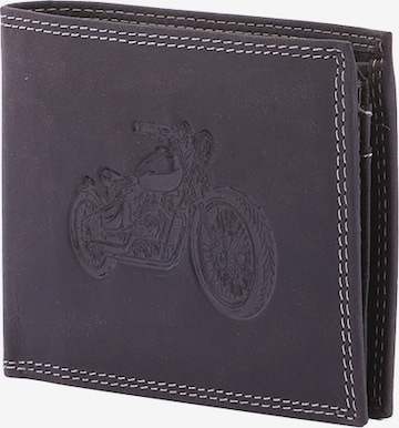 Porte-monnaies Sergio Valentini en noir : devant