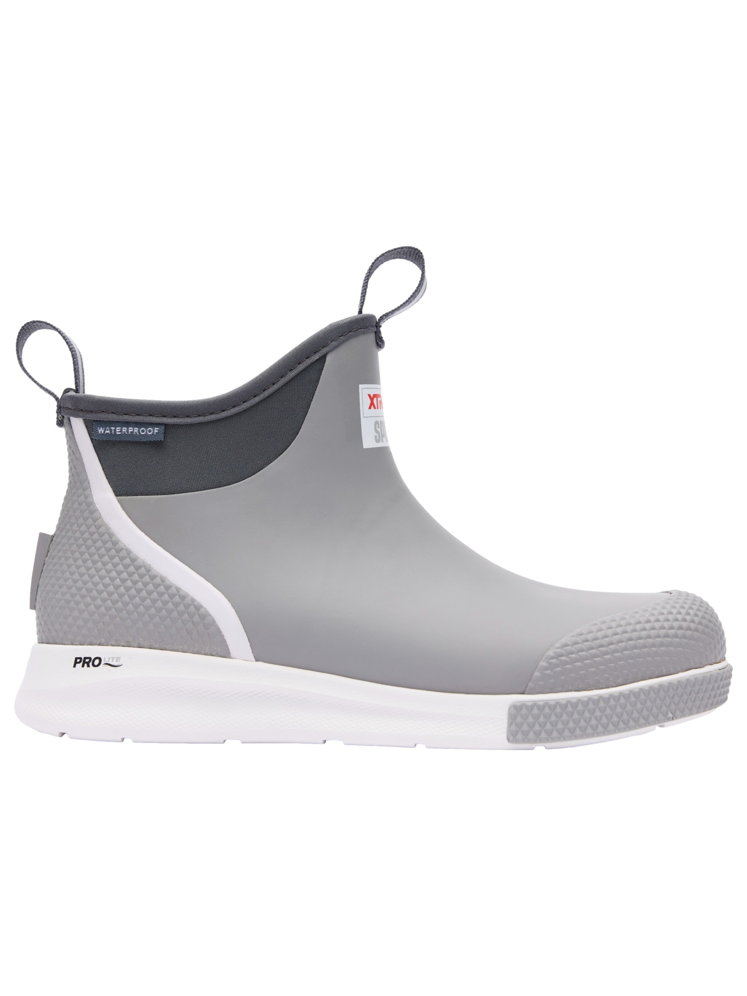 XtraTuf Rubber Boots 'Ankle Deck Boot Sport' in Grey