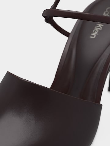 Escarpins à bride arrière 'ESS' Calvin Klein en violet