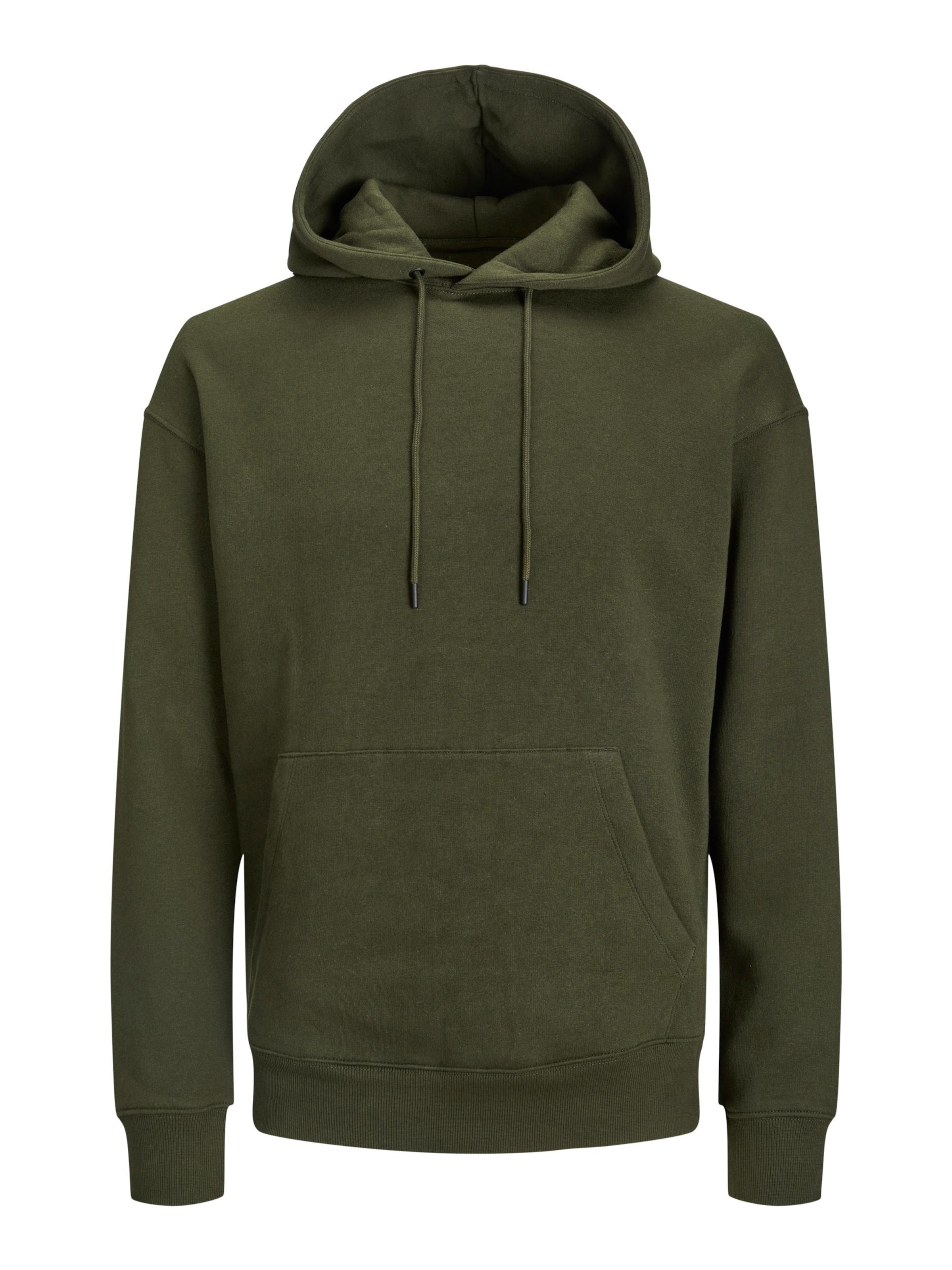Sweat-shirt &#x27;JJEStar&#x27; JACK &amp; JONES en vert : devant