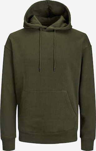 JACK & JONES Sweatshirt 'Star' in Groen: voorkant