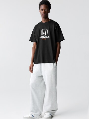 T-Shirt 'HONDA CIVIC' Pull&Bear en noir