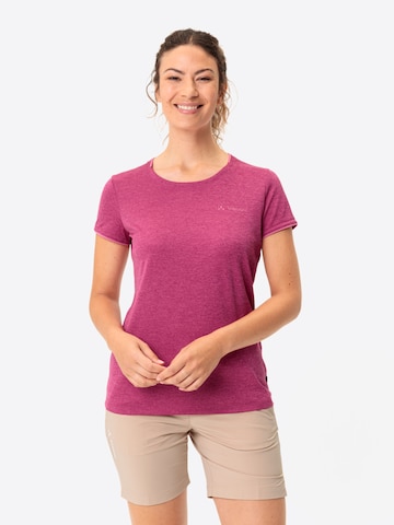 VAUDE Performance Shirt 'Essential' in Pink: front