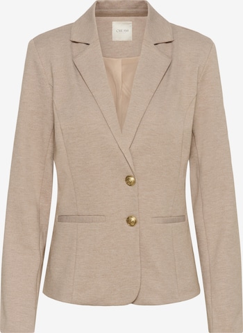 Blazer 'CRAnett' Cream en beige : devant