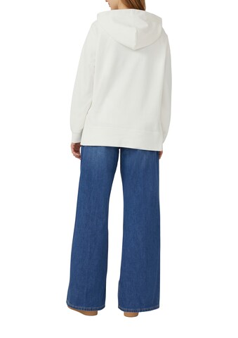 s.Oliver Sweatshirt in Weiß