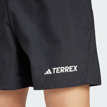ADIDAS TERREX Regular Sports trousers 'Multi' in Black