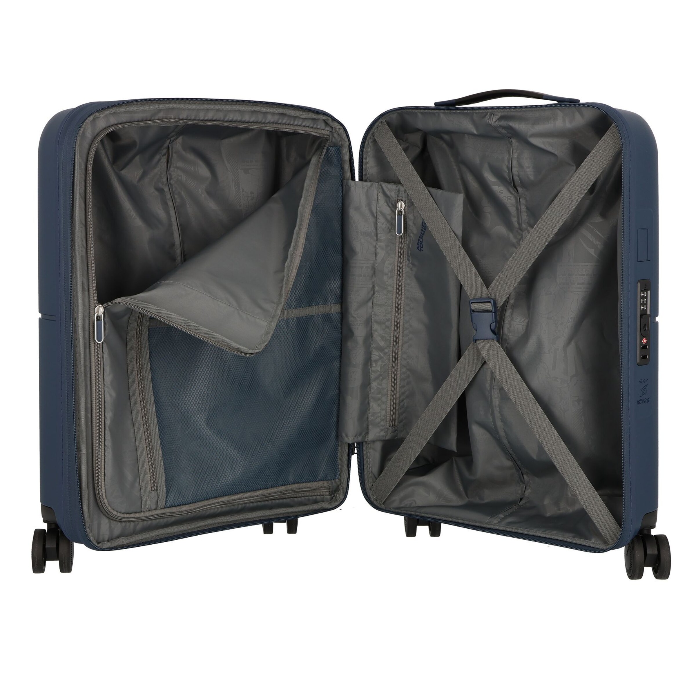 Valisette 'Dashpop Marvel' American Tourister en bleu