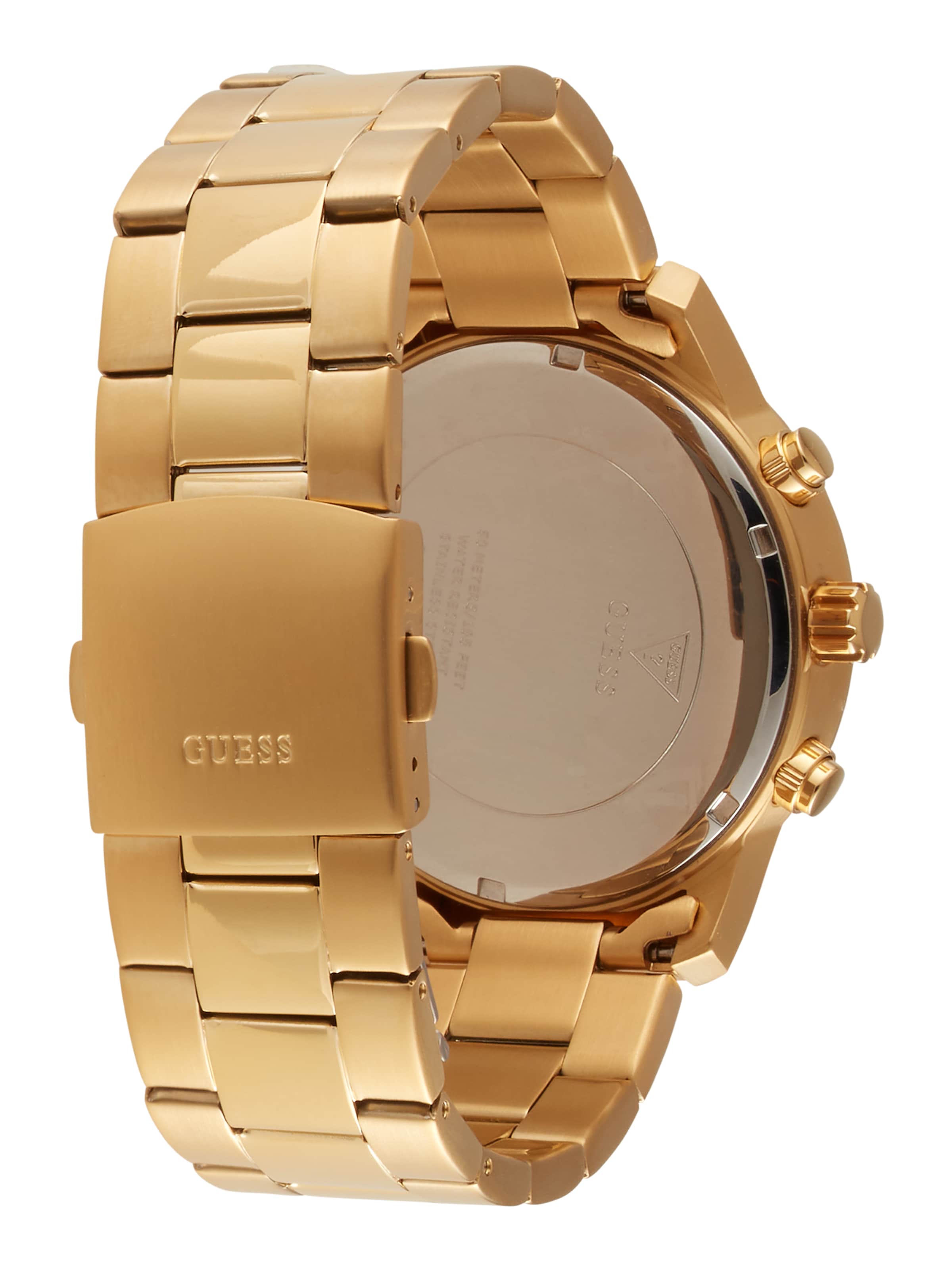 GUESS Analog Watch 'Parker' in Gold