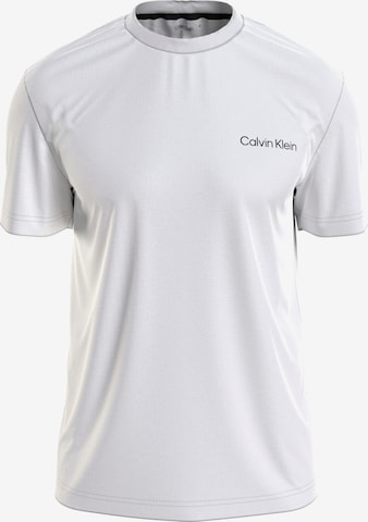 Calvin Klein Big & Tall Μπλουζάκι σε λευκό: μπροστά