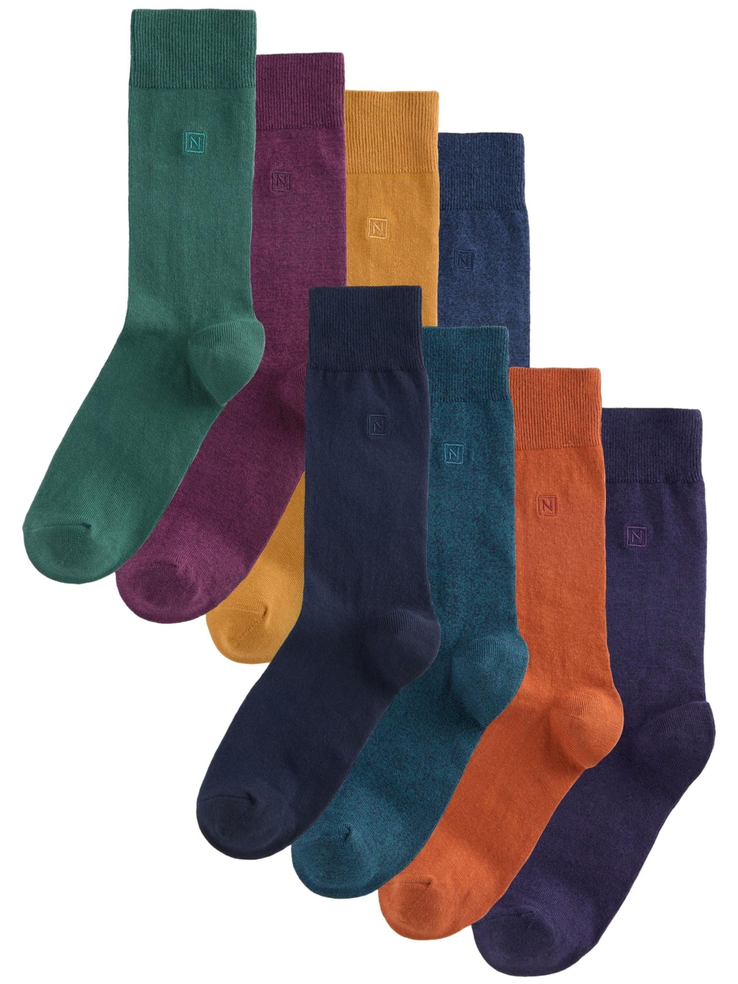 Șosete de la Next pe albastru: față