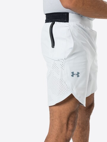 UNDER ARMOUR Regular Workout Pants in White