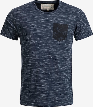 INDICODE Shirt in Blue: front