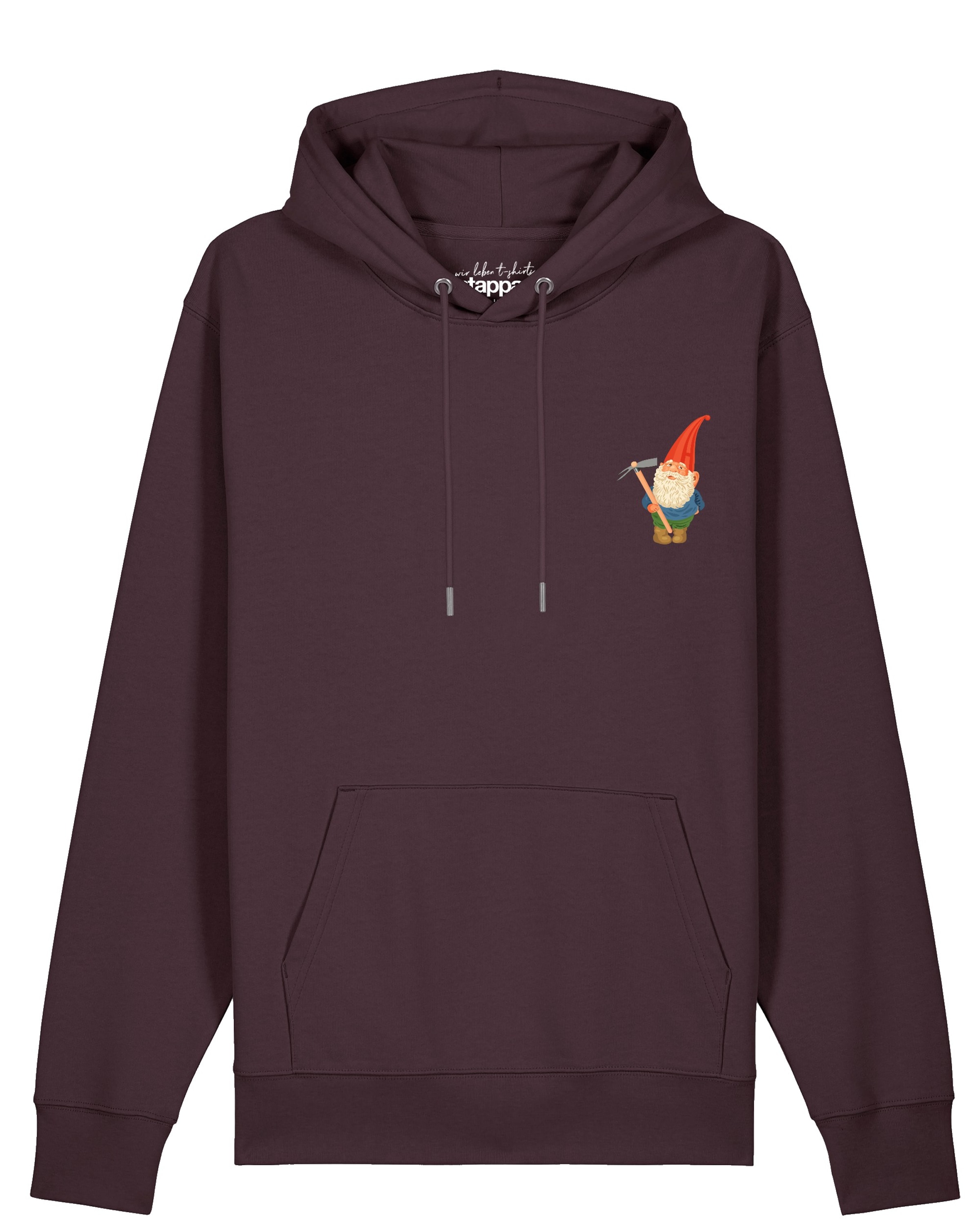 Sweat-shirt 'Gartenzwerg' Watapparel en rouge : devant