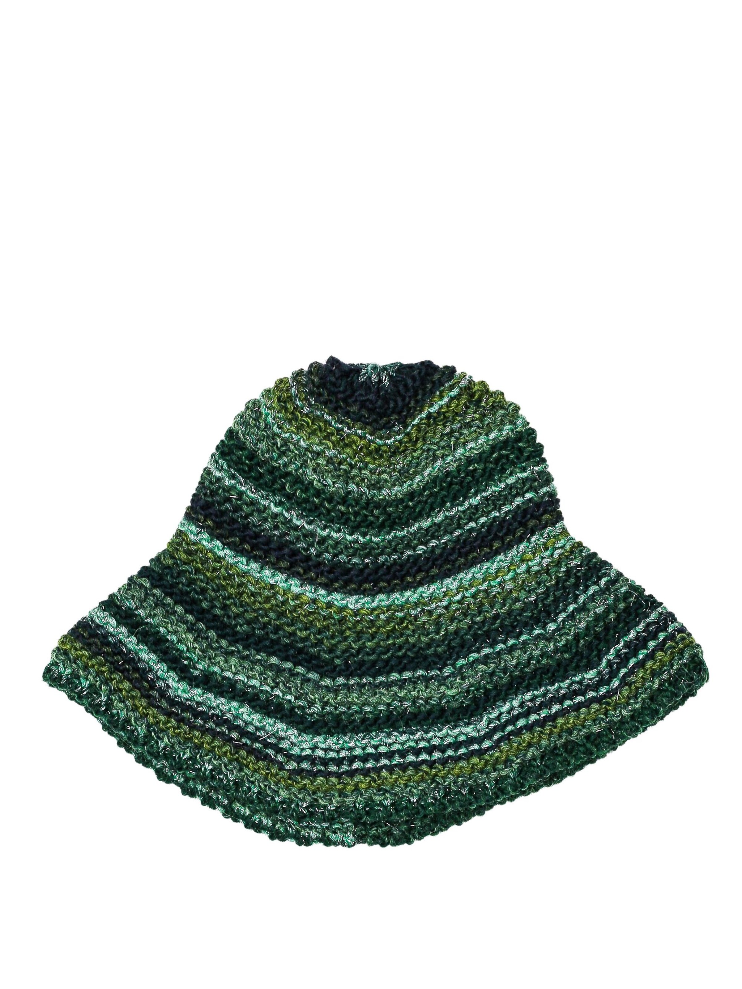 COLLEZIONE ALESSANDRO Hat 'Lina' in Green: front