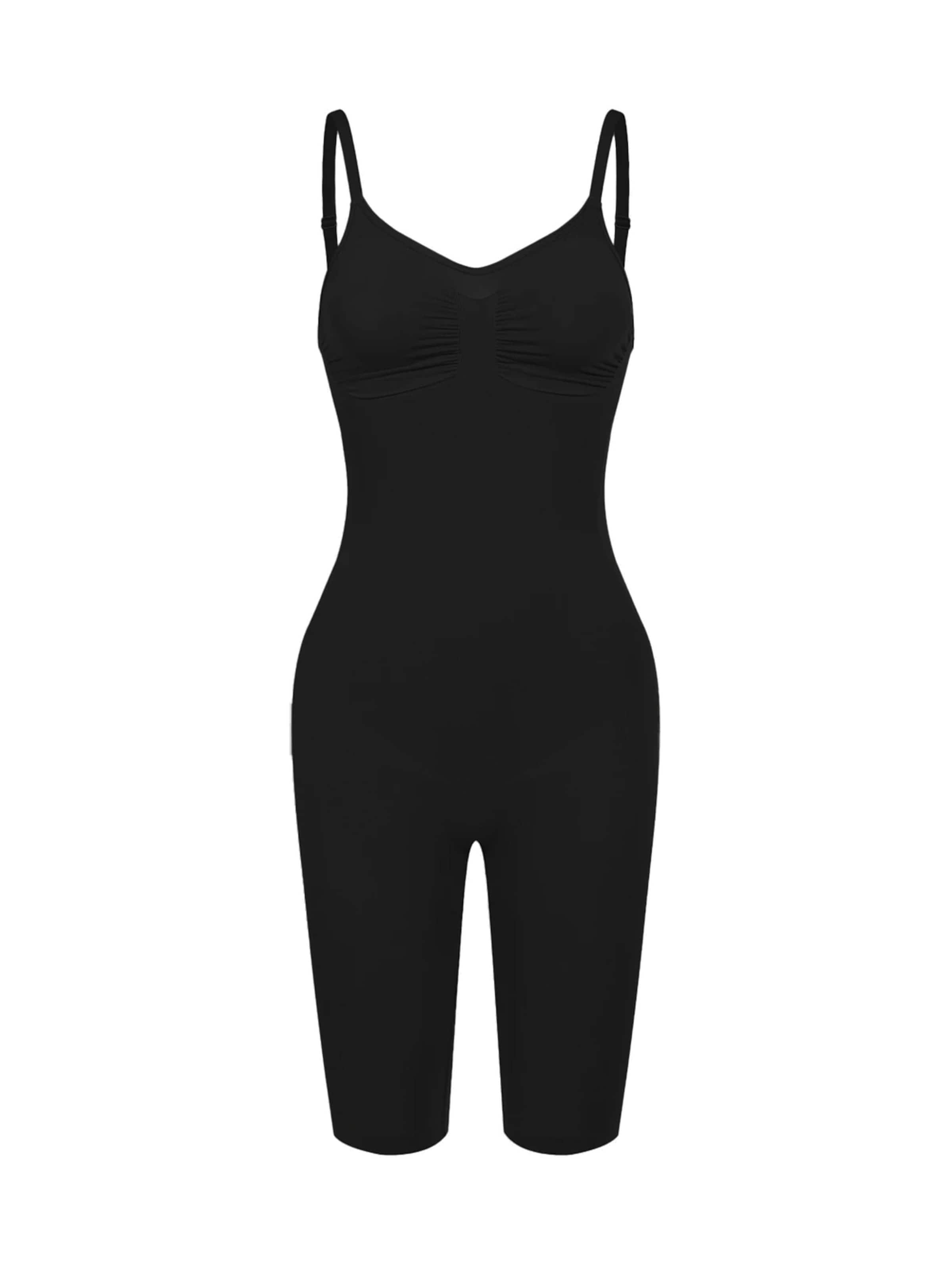 Body modelant 'Bodysuit Sculpting Shapewear mit Shorts' cfab (formerly creamy fabrics) en noir : devant