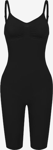 Body modelant 'Bodysuit Sculpting Shapewear mit Shorts' cfab (formerly creamy fabrics) en noir : devant