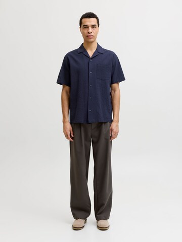 JACK & JONES Comfort fit Overhemd 'JPRBLAshawn' in Blauw