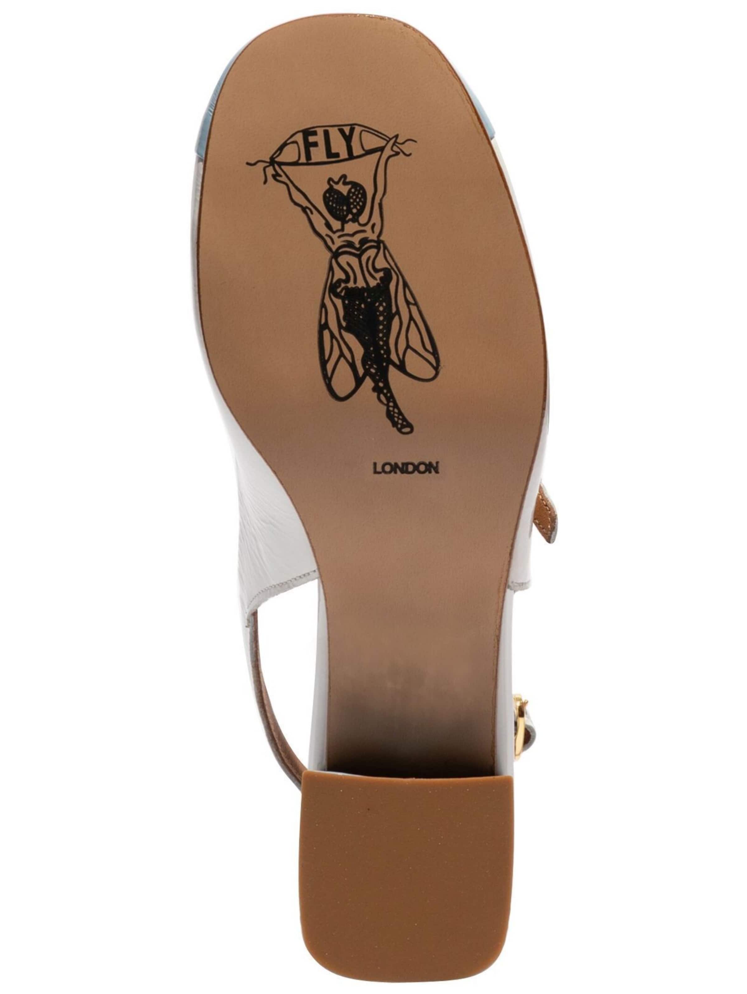 Escarpins à bride arrière FLY LONDON en blanc