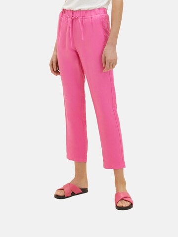 TOM TAILOR Regular Pants in Pink: front