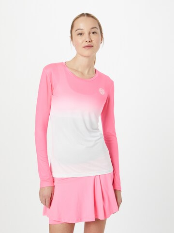 BIDI BADU Performance Shirt in Pink: front