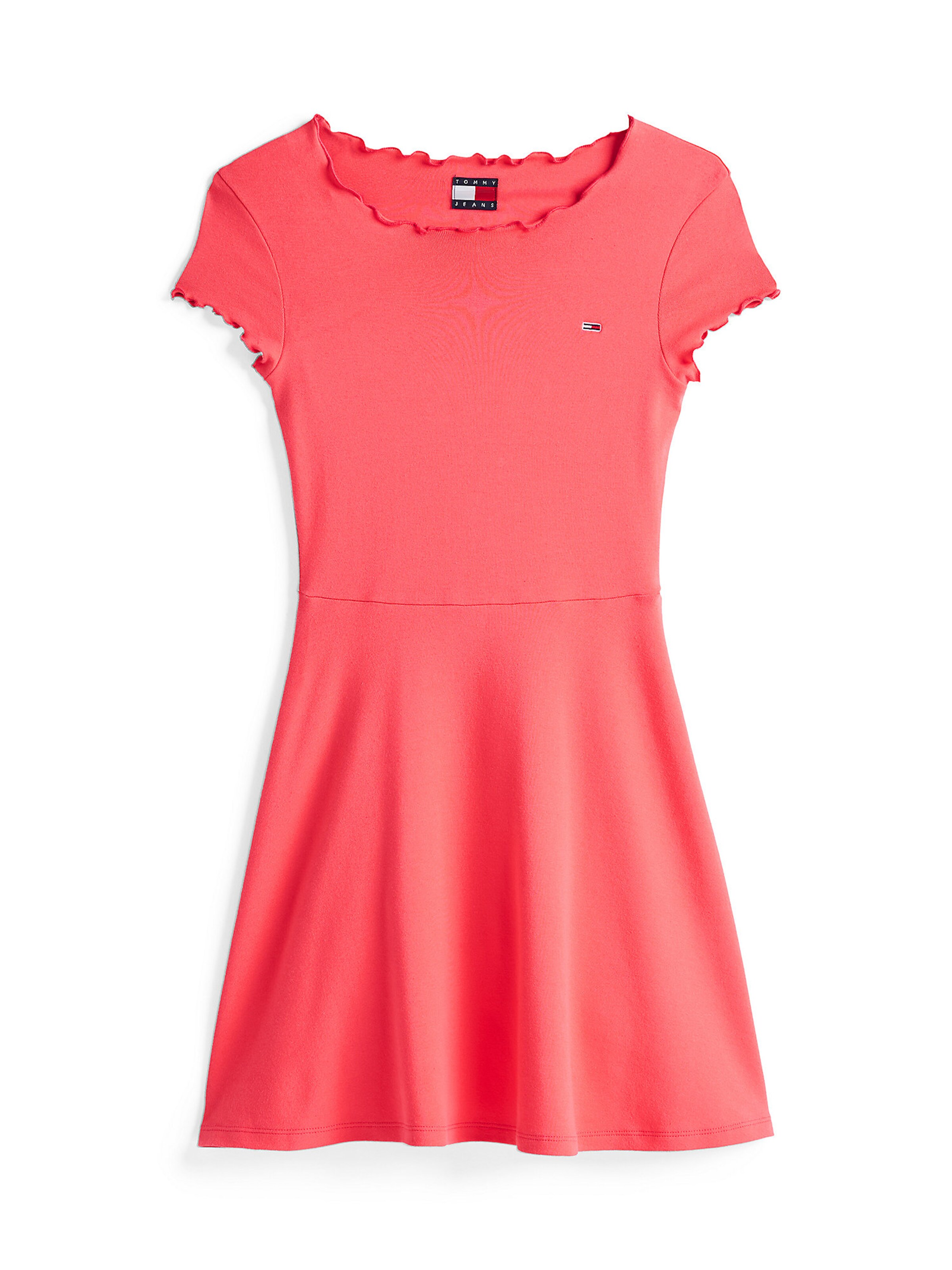 Tommy Jeans Kleid in Pink: Vorderseite