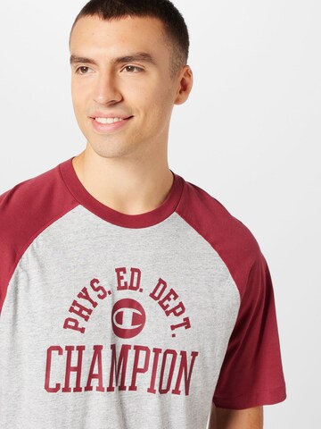 Champion Authentic Athletic Apparel Μπλουζάκι 'Legacy' σε γκρι