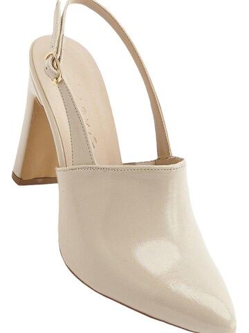 Limoya Slingback Pumps 'Damen-Absätze' in Beige: front