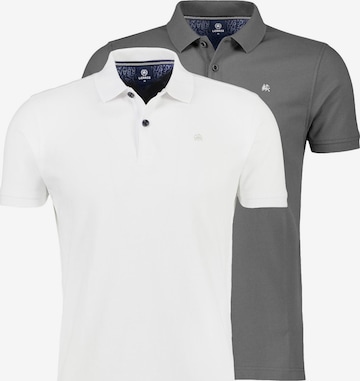LERROS Shirt 'Basic' in Silver: front