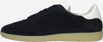 BLACKSTONE Sneakers laag 'Lime Wren Perf DG363' in Blauw: voorkant
