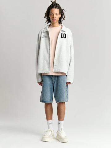 Mansour Fleecejacke in Grau